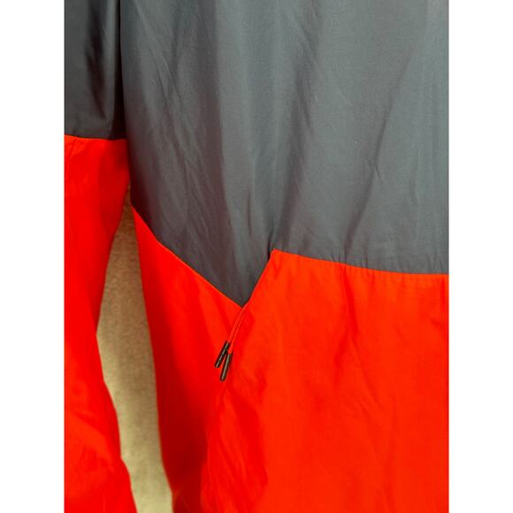 Nike Jacket Men Large Red Navy Synthetic Fill Windbreaker Full Zip Logo Outdoors - Picture 3 of 12